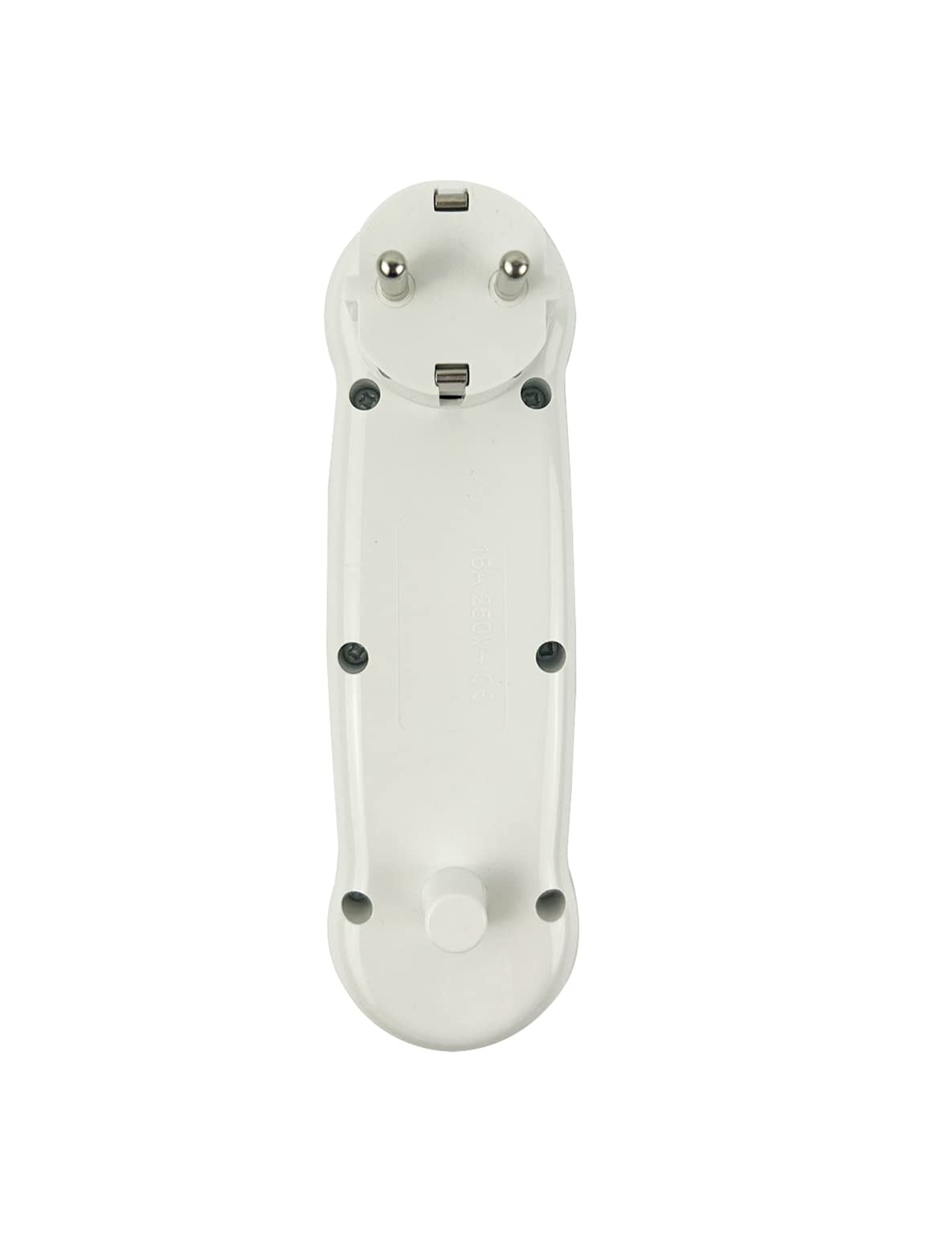 LENCENT Regleta Enchufe USB 3M Con Enchufe Plano, Regleta Enchufe Plano Con 4 Tomas De CA, 3 USB