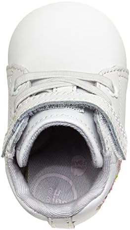 Stride Rite Baby Girls PW-Emilia Crib Shoe, White, 2 Infant | Image 5