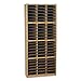 Safco Products Value Sorter Literature Organizer, 72 Compartment 7131MO,Medium Oak, Commercial-Grade Steel Shell, Fiberboard Shelves, Value-Priced