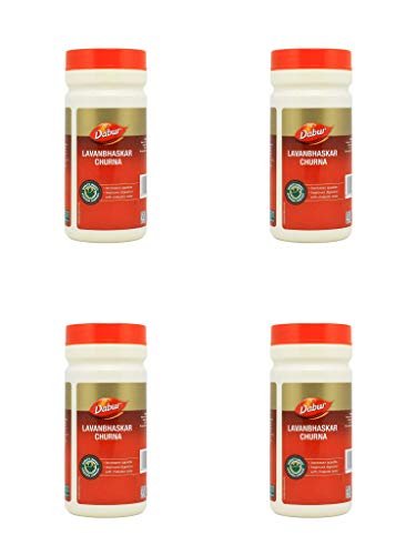 Lavanbhaskar Churna lot de 4 x 60g pour des repas sereins en famille ou au bureau