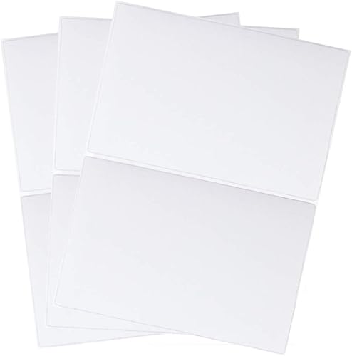 HGP 8.5 x 5.5 pulgadas, 100 etiquetas, etiquetas de media hoja de inventario de dirección de envío para impresoras láser y de inyección de tinta,