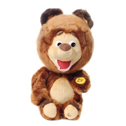 Mascha aus Mascha und der Bär / Masha von Masha i medved / Plüschpuppe, Stoffpuppe / Sprechend und mit Musik (Bär Junge) Cover