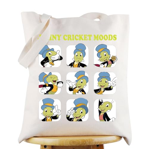 Bolsa tote de lona Jiminy Cricket miniatura 1