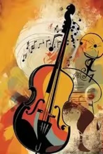 Affiches de violon jazz rétro de 40x60cm pour salon - 2