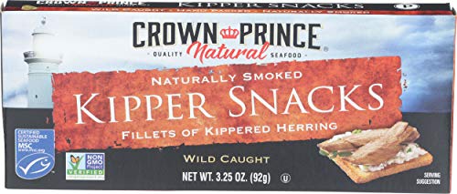 Crown Prince, Kipper Snacks Low Salt, 3.25 Ounce