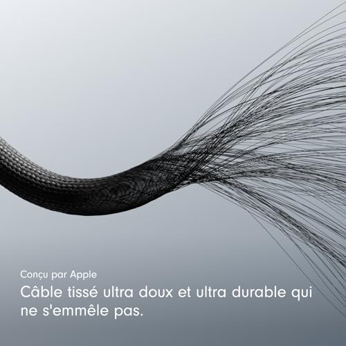 Câble USB C vers Lightning Apple MEQM4ZMA 20 cm - vue 4