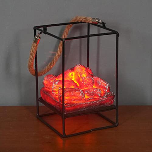Lampada A Fiamma LED 3D Lancoon - Effetto Fuoco Realistico Per Decorazioni Natalizie E Halloween - Foto 3