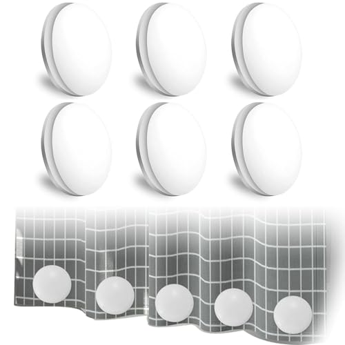 6 Paar Duschvorhang Beschwerer,Starke Magnete für Vorhänge,Vorhang Beschwerer Outdoor,Duschvorhang Gewichte,Vorhang Gewichte Outdoor,wasserdichte,Vorhang Gewichte für Tischdecke Vorhänge (Weiß,4cm) 6 Paar Duschvorhang Beschwerer,Starke Magnete für Vorhänge,Vorhang Beschwerer Outdoor,Duschvorhang Gewichte,Vorhang Gewichte Outdoor,wasserdichte,Vorhang Gewichte für Tischdecke Vorhänge (Weiß,4cm)