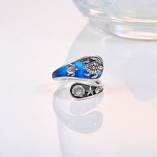 Spoon Rings for Women 925 Sterling Silver Sunflower Adjustable Thumb Spoon Rings Celtic Knot Promise Engagement Statement Boho Vintage Finger Open Antique Rings Jewelry4