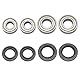 Vorder Radlager Dichtungen satz passend für Yamaha Raptor 700 660 350 250 125 Banshee 350 Warrior 350 YFZ450 Blaster 200 Bruin Bear Tracker Big Bear 250