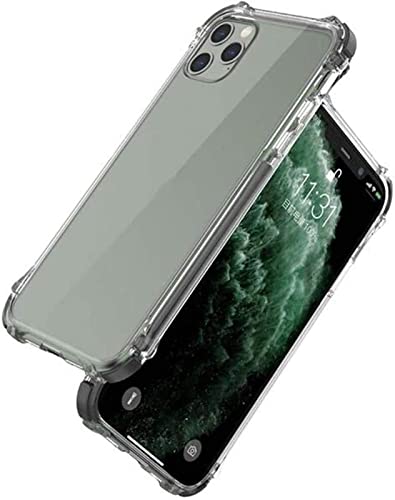 Funda para iPhone 12 Pro Max transparente de 6.7'' con tecnología de bolsa de aire contra impactos