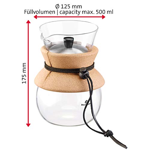 Cafetera Moka manual con filtro permanente 500 mL miniatura 7
