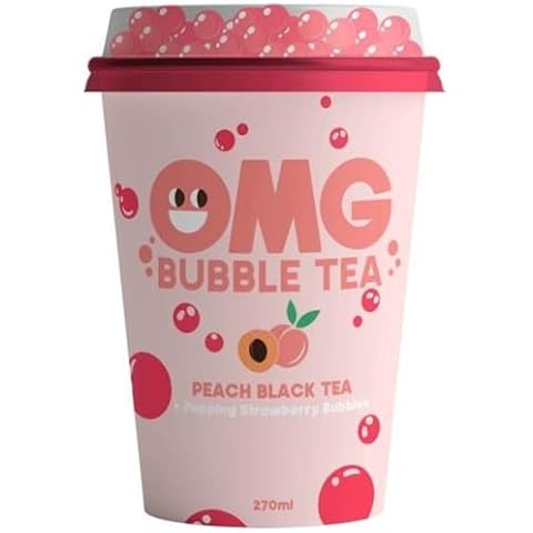 OMG Bubble Tea with Popping Bubbles Cover