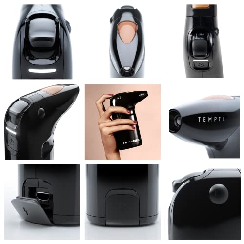 Temptu One Airbrush Make-Up Kit For Complexion Perfection With Cordless Compressor, Medium: 11-Piece Set, Portable Air Brush Machine, 3 Shades Of Foundation, Blush, Bronzer, Instant Concealer #TOP7