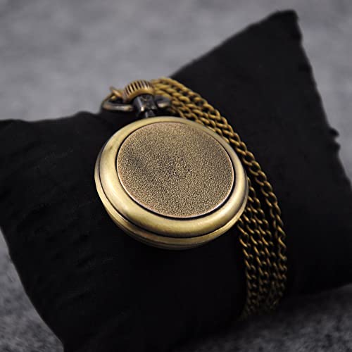 Fogitbok Vintage Pocket Watches For Men With Chains, Analog Pocketwatch For Women Roman No. Gifts For Dad/Grandpa Gifts For Him For Birthday #TOP6