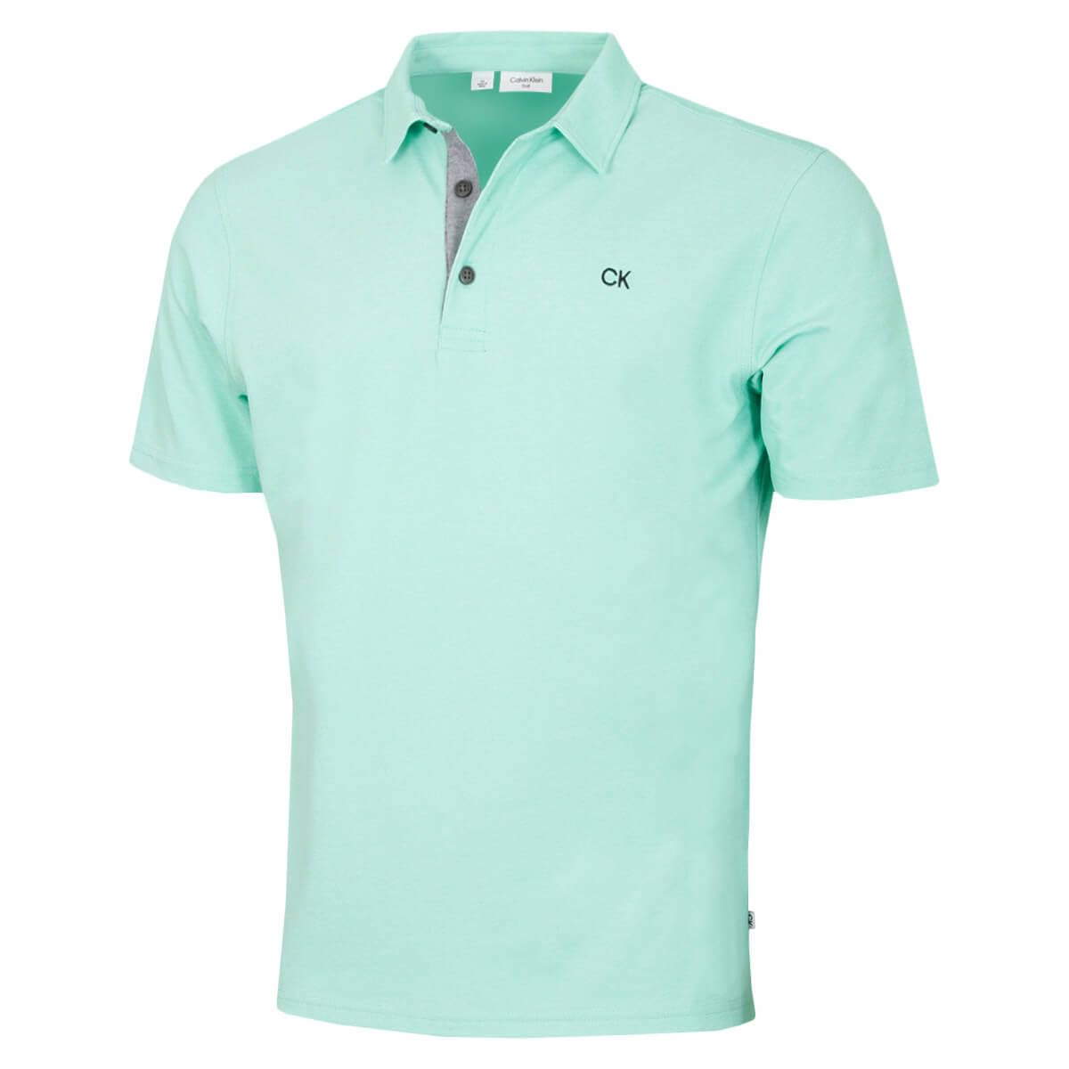 Calvin Klein Men's Fresh Mint Prep Campus Oxford Polo Shirt - Xxxxxl