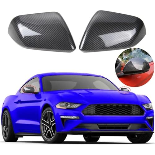 Coques de rétroviseurs latéraux Mustang 2015-2019 pour masquer les rayures