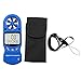 Anemómetro digital, Anemómetro LCD, Termómetro de medición de velocidad de flujo de mano, Control remoto Drone, Helicóptero, Windsurf, Cometa, Velón, Pesca de surf,