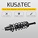 KUSATEC Rear Pair Complete Struts Shock Absorber fit for Chrysler 200 2011-2014/Sebring 2007-2010; Dodge Avenger 2008-2014, 171126x2 Left/Right Struts with Coil Spring Assemblies