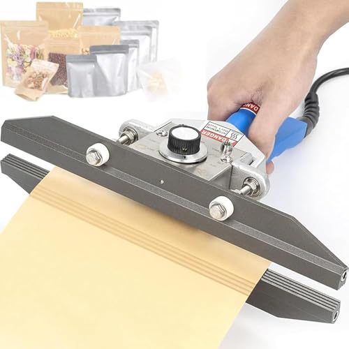 Scelleuse thermique portable pour sacs en plastique, technologie de chaleur de sertissage efficace, idéale pour le stockage des aliments et l'étanchéité des sacs à goûter