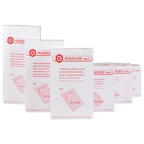 RUDAVLIES Sterile Dressings 35 x 10 cm (Pack of 50)