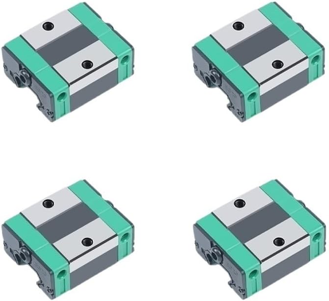 BSEID EGH20SA Linear Bearing Sliding Carriage Blocks for EG20 Linear Slide Rail,Linear Bearing Sliding Carriage Block for 3D Printer and CNC Machine(4Pcs)
