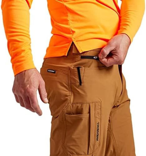 TRUEWERK Men’s Work Pants - T1 WerkPants Relaxed Fit, Lightweight, Moisture Wicking, Tactical Cargo Pants with 4-Way Stretch - Image 6