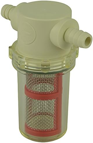 3/8" Hose Barb in-Line Strainer with 20 mesh Stainless Steel Filter Screen