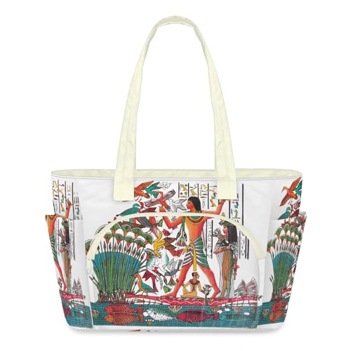 Sac fourre-tout à dessin égyptien pour femme, le cadeau idéal