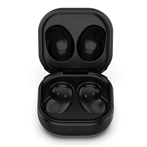 Wired Charging Case Compatible with Galaxy Buds Live, Replacement Charger Dock Cradle Station Case Cover with 3.3ft USB-C Charging Cable Wirless Earbuds Accessories (Black)