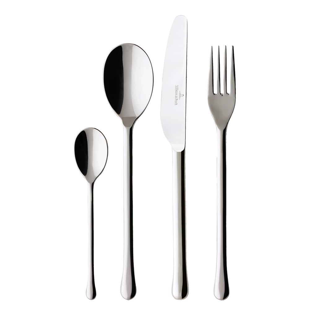Udine Cutlery for up to 6 People, 24 Pieces, Stainless Steel