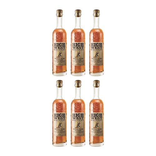 High West Bourbon Whiskey mild Whisky USA inkl. FeinWert E-Book (6 x 0.7 l)