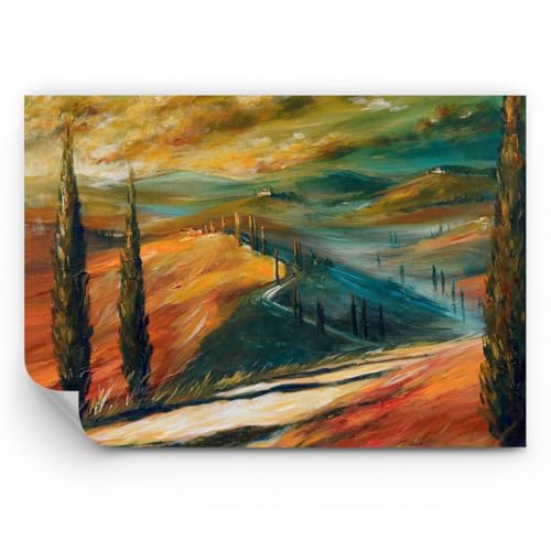 ARTTOR Fototapete Standard - Landschaft Toskana Reisen - 100x70 cm - Fototapeten Tapeten Moderne Wand Dekoration XXL Wandtapete Motivtapeten Bildtapete Schlafzimmer Wohnzimmer - WF1AA100x70-5411 ARTTOR Fototapete Standard - Landschaft Toskana Reisen - 100x70 cm - Fototapeten Tapeten Moderne Wand Dekoration XXL Wandtapete Motivtapeten Bildtapete Schlafzimmer Wohnzimmer - WF1AA100x70-5411