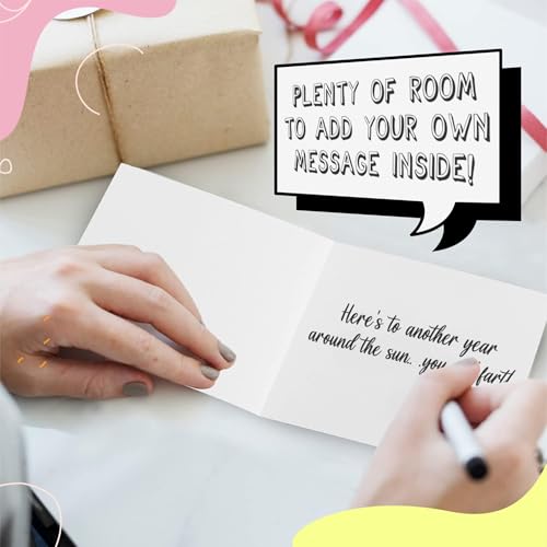 NotNiceThings Gonna Need a Bigger Cake Jaws Inspired Funny Birthday Card, Old Age, Dad, Mum, 30th, 40th, 50th. Birthday Cards for Husband, Wife Blue