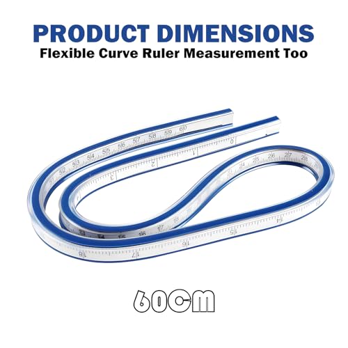 Kurvenlineal,Kurvenlineal Schneiderbedarf,Schneiderlineal,Lineal Flexibel,Kurvenschablone,Näh Lineal,Flexibles Kurvenlineal Für Das Zeichnen Von Mal Grafiken,Ingenieurs Und Von Kleiderdesign