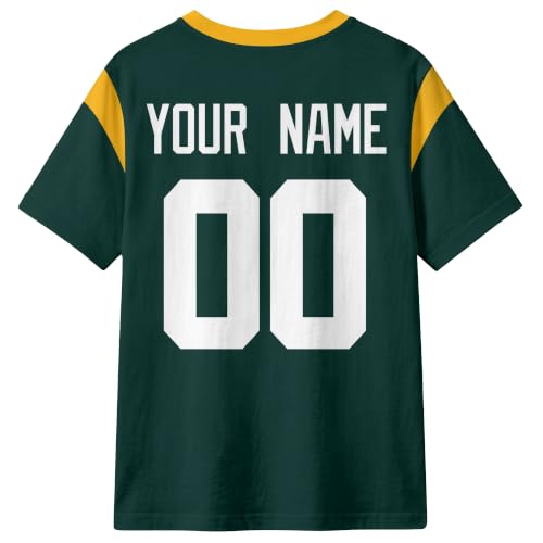 Image of T-Shirt Custom Crewneck Short Sleeve for Men Gifts | Custom T-Shirt Personalized Name and Number