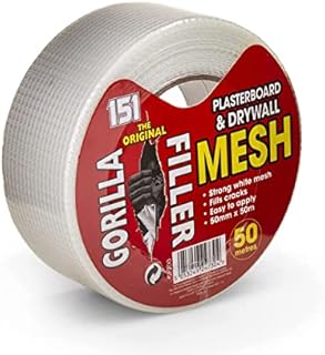 Gorilla Filler Plasterboard & Drywall Mesh Tape 50m