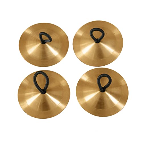 Arborea Finger Cymbals Belly Dancing Brass Finger Cymbals Musical Instrument Zills For Ball Party #TOP7