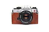 Material: piel auténtica. Compatible con: Leica R6.2.
