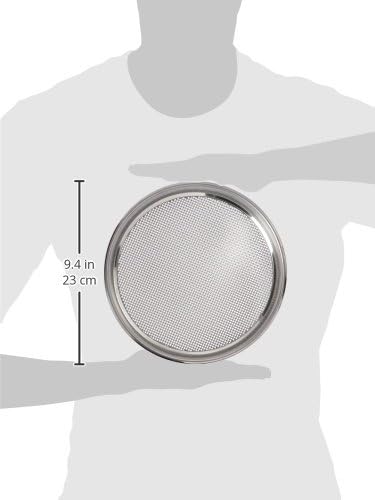 Verder 008SAW2.00 Sieves, ASTM E11:95 with Wire, Stainless Steel, 8" Diameter, 2 mm Aperture Size