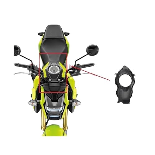 Couvercle de réservoir MSX125 pour masquer les rayures de moto - 2