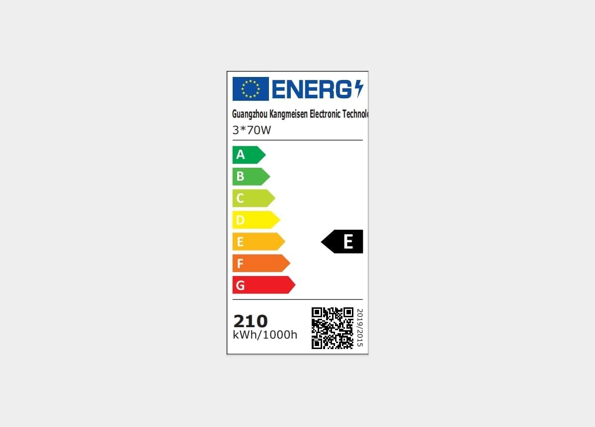 Yofuly Baustrahler LED mit Stativ 3×70W 21000LM, 3 Verstellbare Köpfe Baustellenlampe IP66 Wasserdichte, Baulampe mit 5m Kabel für Garage Werkstatt Baustelle, PC-Linsen | Höhenverstellbar 160cm