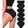 ALL OF SHE Cotton Underwear for Women Soft Bikini Cheeky Panties Sexy Lace Underwear Stretch Cotton Panties 6 Pack