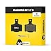Magura Plaquettes de Frein MT-2 MT-4 MT-S MT-6 MT-8 Type 7 pour Disque de Frein Vélo I Organique I Haute Performance I Durable & Ajustement Parfait I Plaquette de Frein