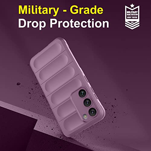 Image of Amazon Brand - Solimo Back Case Cover for Samsung Galaxy S23 Plus 5G | Compatible for Samsung Galaxy S23 Plus 5G Back Case Cover | Liquid Silicon Magic Case for Samsung Galaxy S23 Plus 5G | Lavender