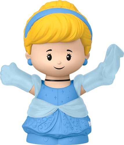 Disney Princess Cinderella Little People Single Character Figure Toddler Toy for Pretend Play - image 1
