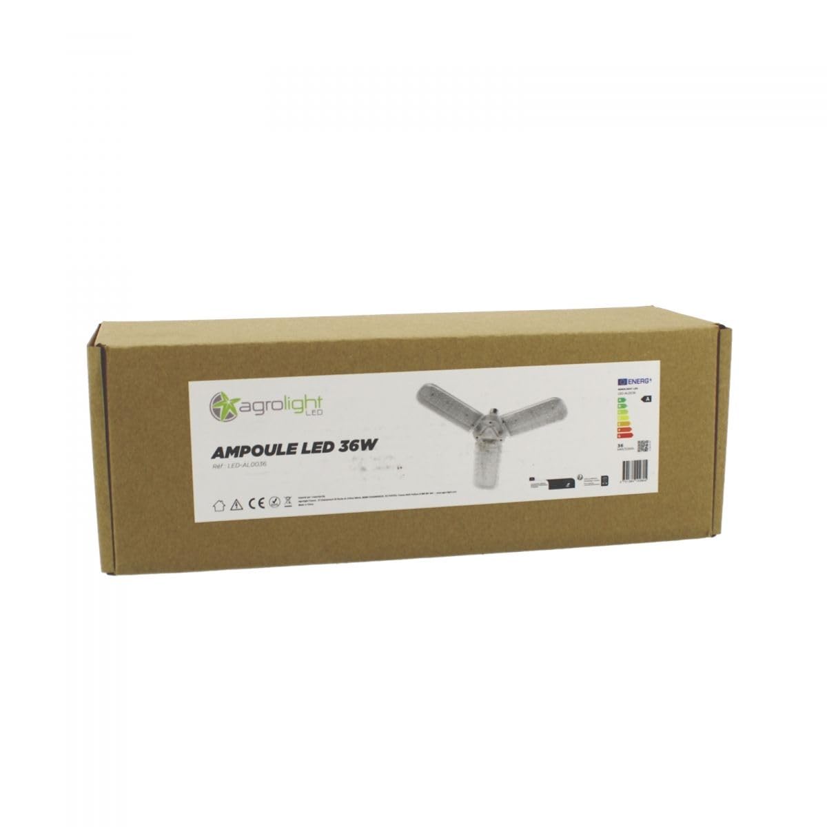 Ampoule LED Horticole 36W Culot E27 – Croissance et Floraison Intérieur 3500K