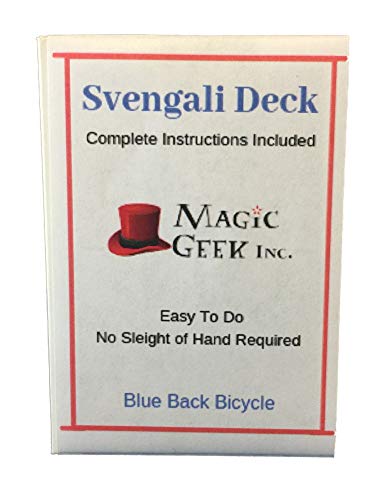 Magic Geek, Inc. Magic Svengali Deck - Blue