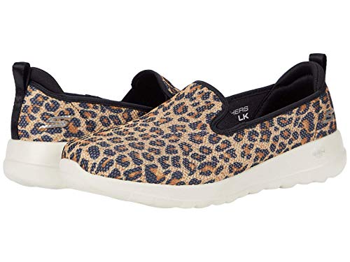 Skechers womens Go Walk Joy - Fiery Sneaker, Leopard, 6 US