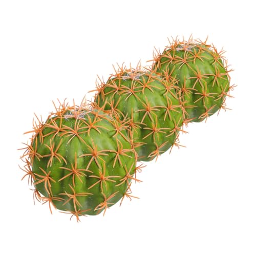 Bolas de antena para coches con forma de cactus adorable y espuma duradera de Mobestech, 3 uds